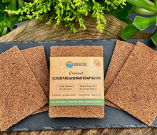 Load image into Gallery viewer, Scrub Pad & Soap Saver Pad - Coconut Fiber, Plastic Free
