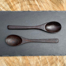 Load image into Gallery viewer, Ebony Wood Spoons
